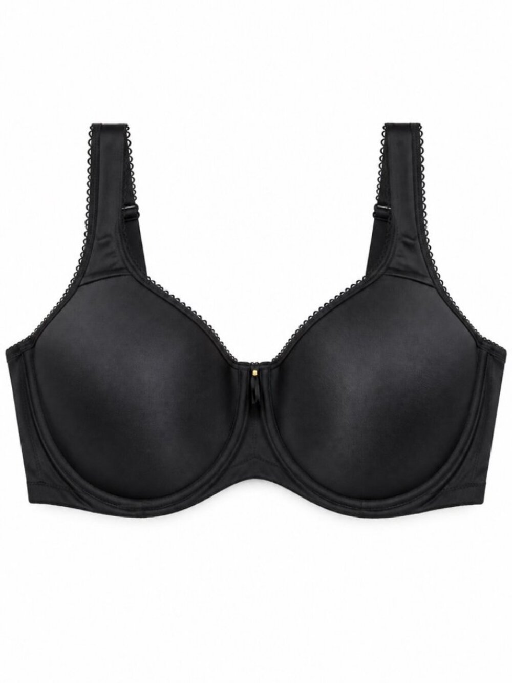 Wacoal 853192 Basic Beauty Spacer T-Shirt Bra 40DDD Black Underwire Full Coverag